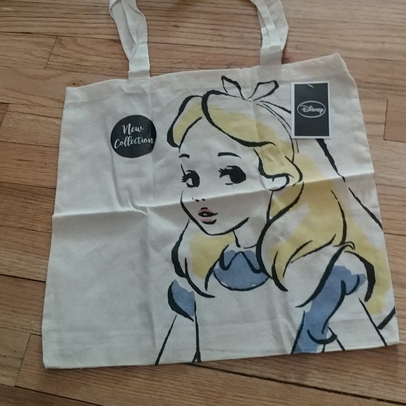 New Disney Alice in wonderland tote bag - Picture 2 of 2
